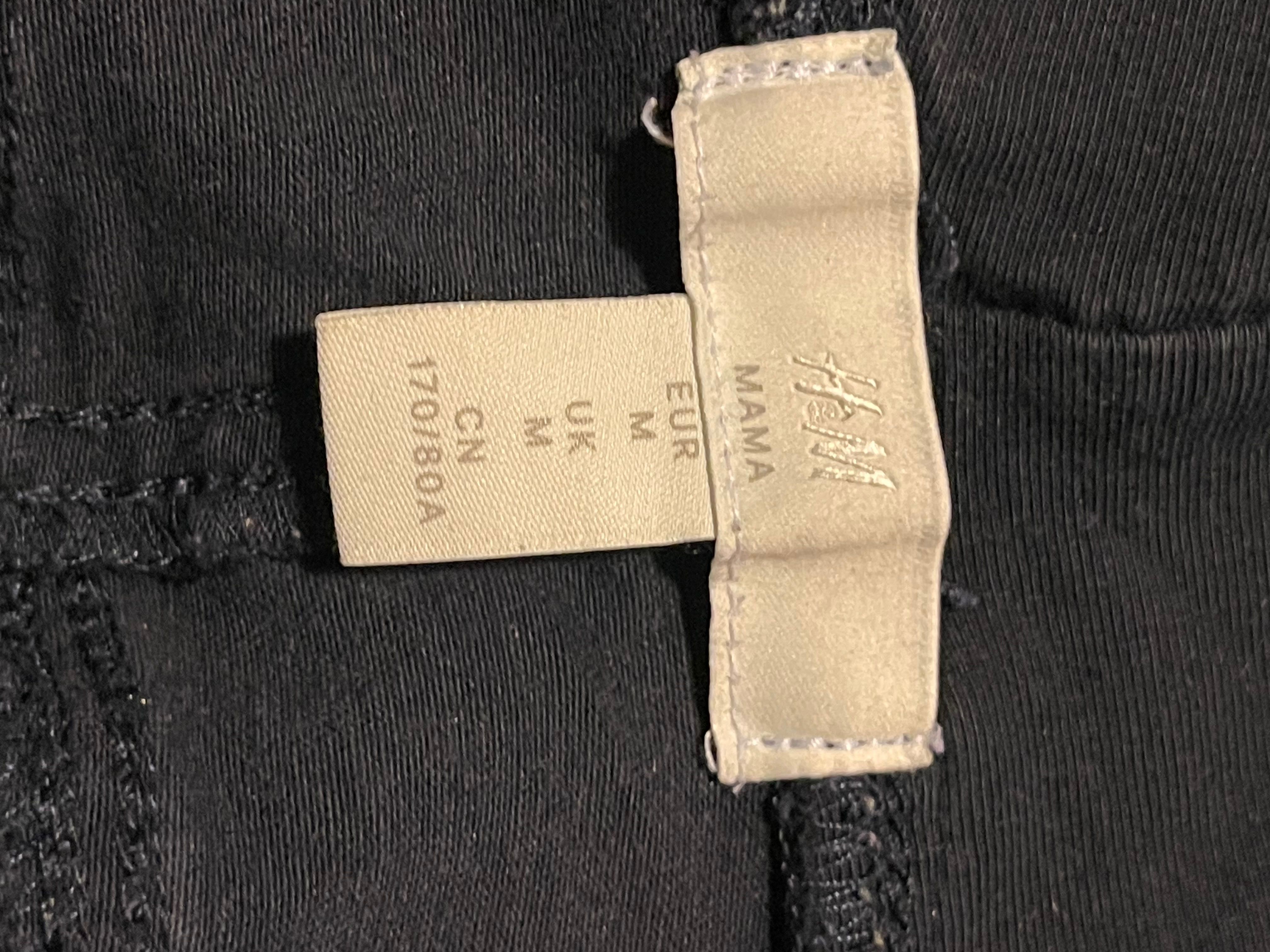 Spodnie ciążowe H&M
Czarne typu jeans
rozmiar M