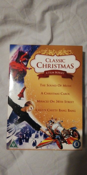 Colecção em DVD de 4 clássicos de Natal (portes grátis)