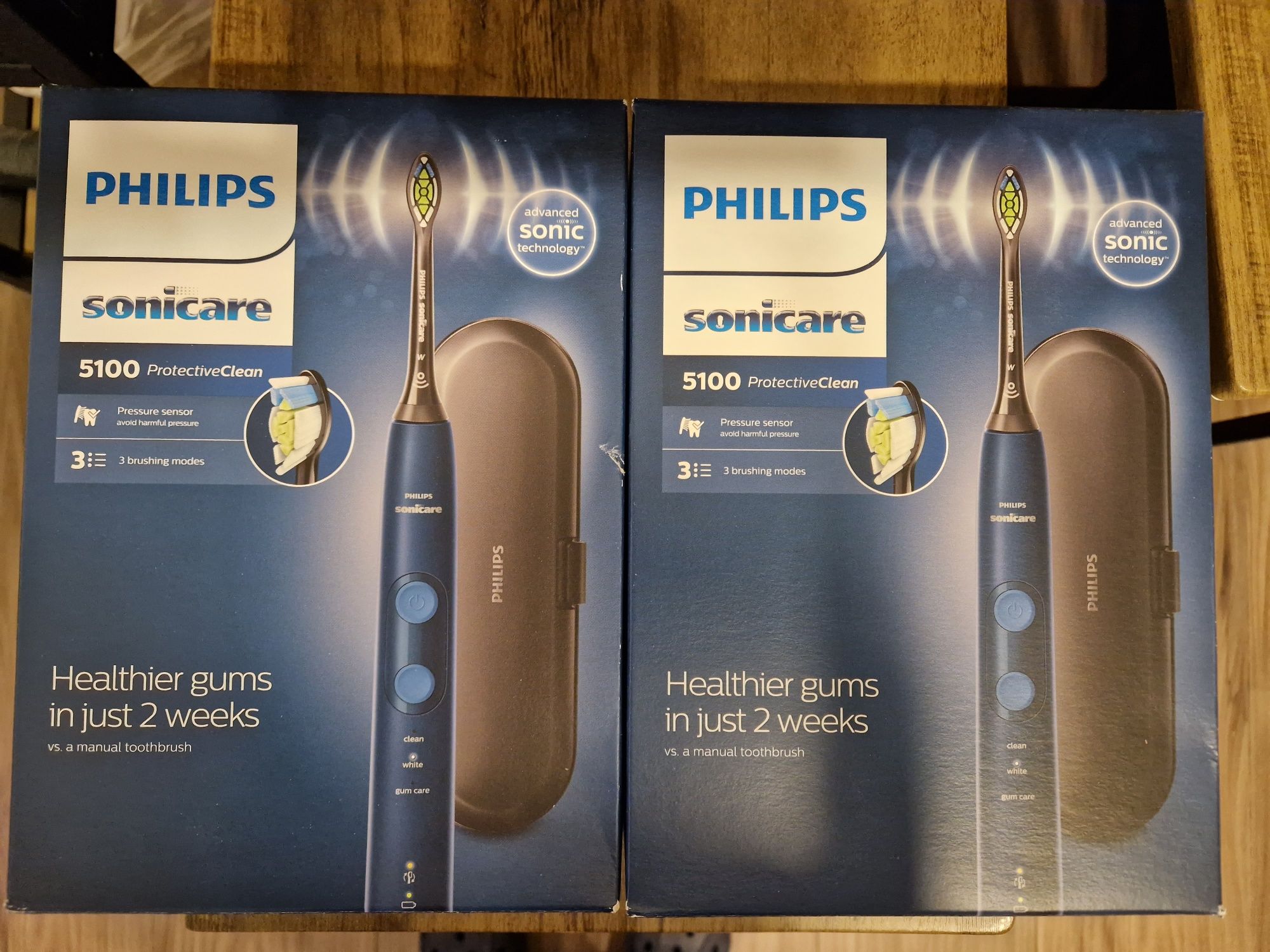 Новая оригинальная зубная щётка Philips Sonicare 5100