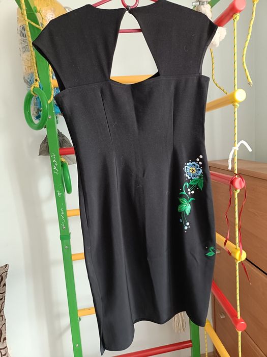 Чорна сукня вишиванка