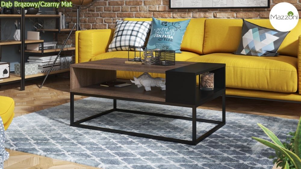 LYNX różne kolory - NOWOCZESNA ŁAWA stolik LOFT Mazzoni