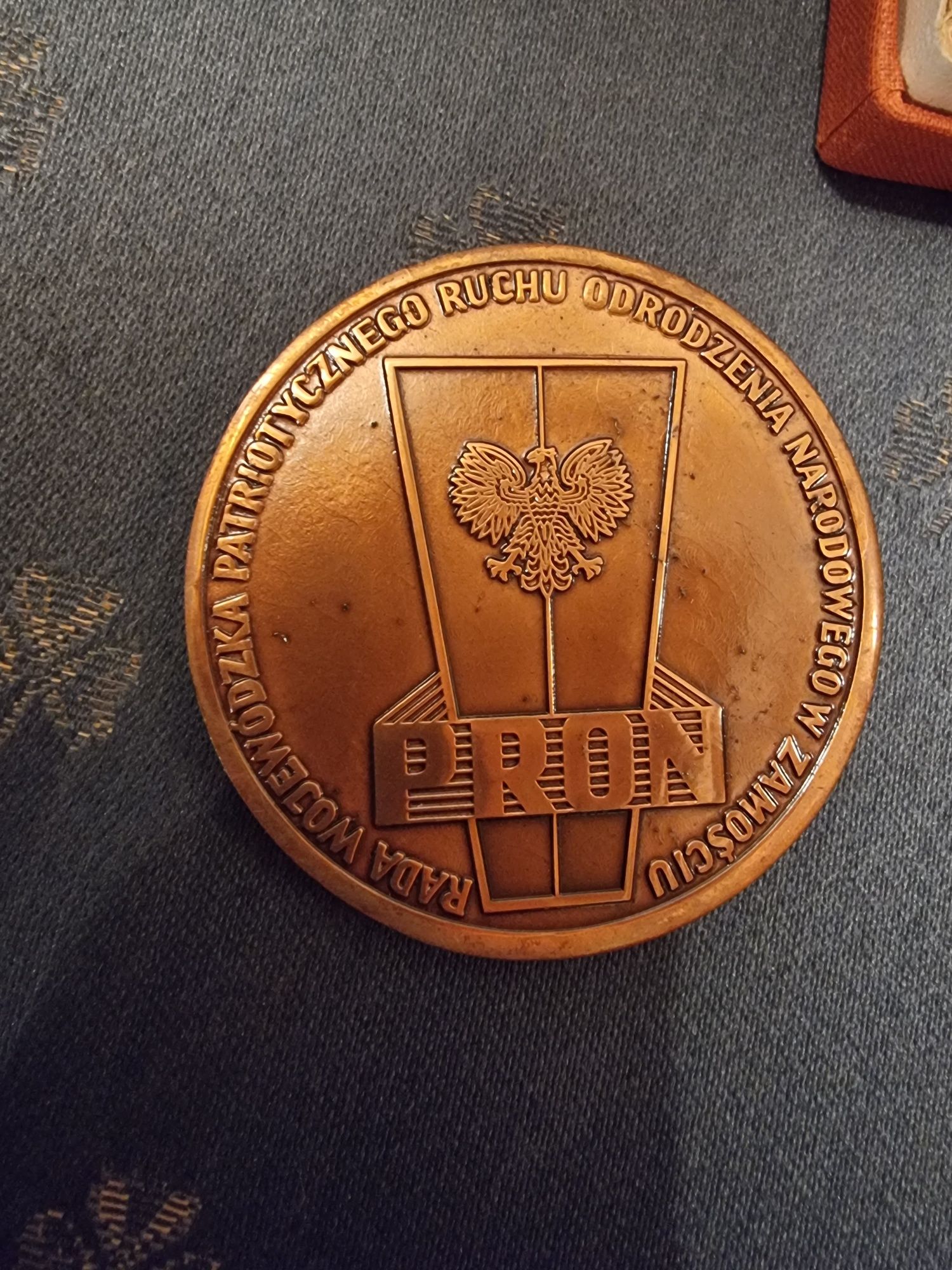 Medal kolekcjonerski 'Zamojskim matkom' PRL