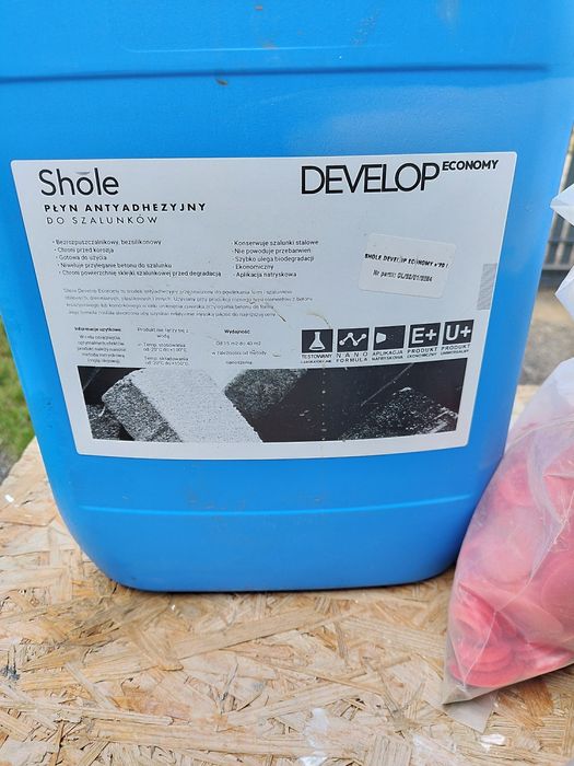 płyn antyadhezyjny do szalunków, konusy, zaslepki