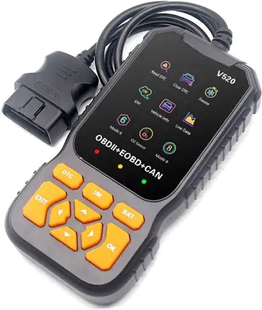 Автосканер Xiamen V520 діагностичний адаптер OBD-2 (PH050703)