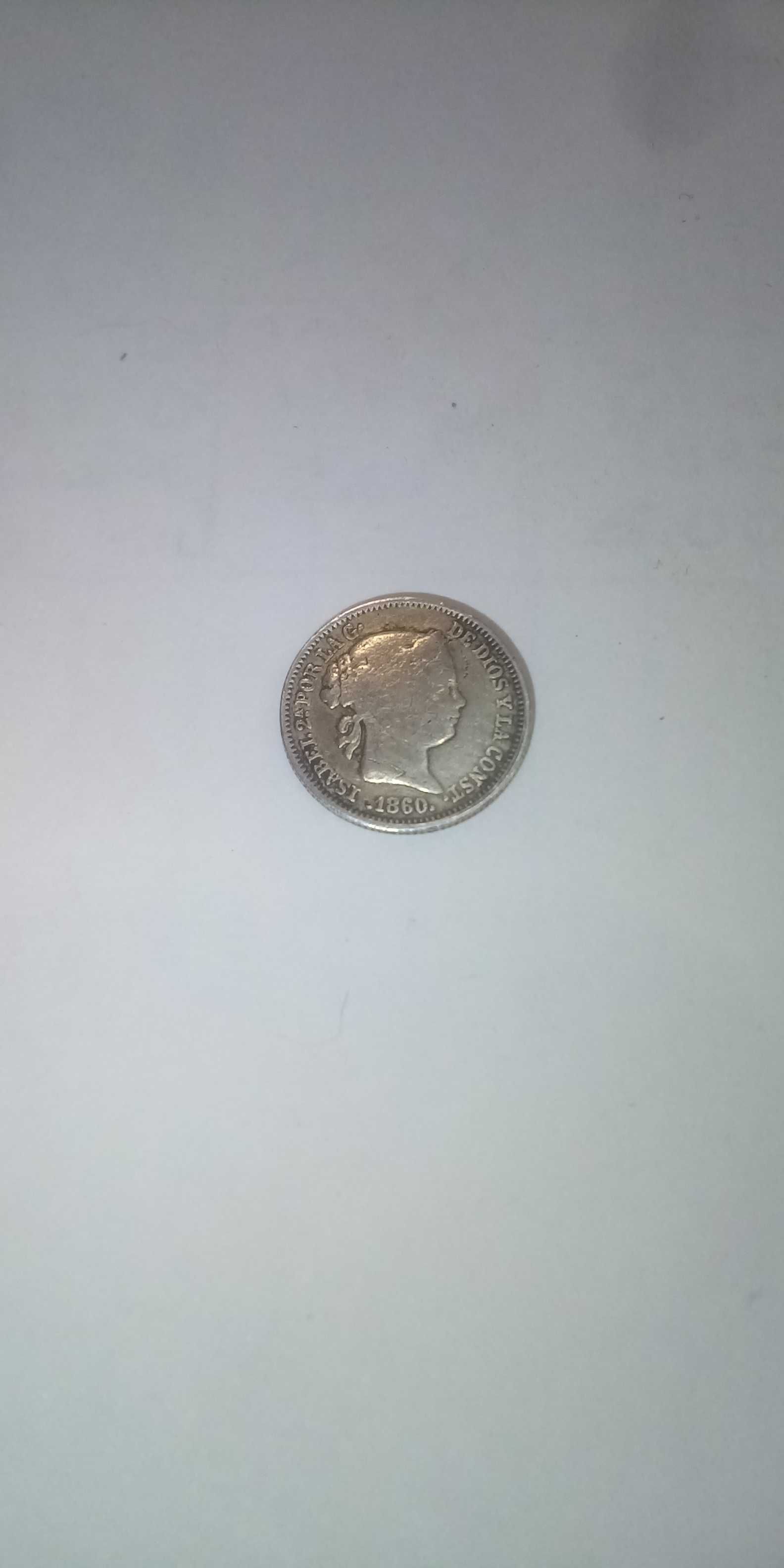 1 real de Espanha 1860