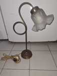 Candeeiro vintage de secretária em latão
