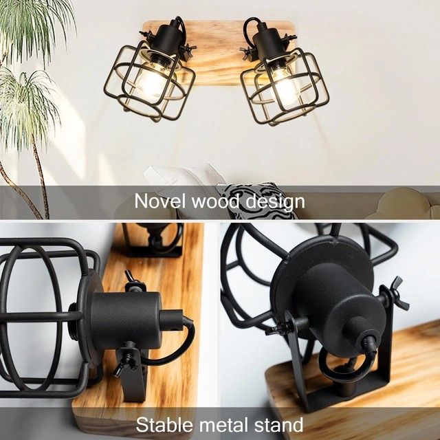 Reflektor sufitowy LED Lightoons Wood