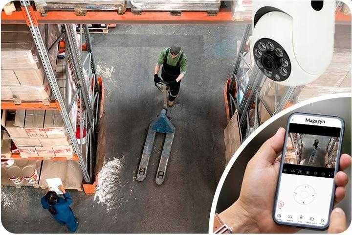 Obrotowa kamera 2Mpx Wi-Fi w żarówce na gwint E27