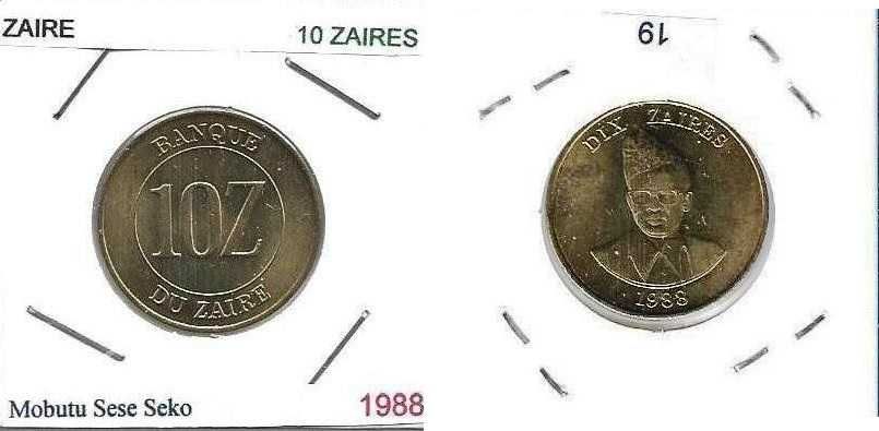 Zaire - - - - - Moedas
