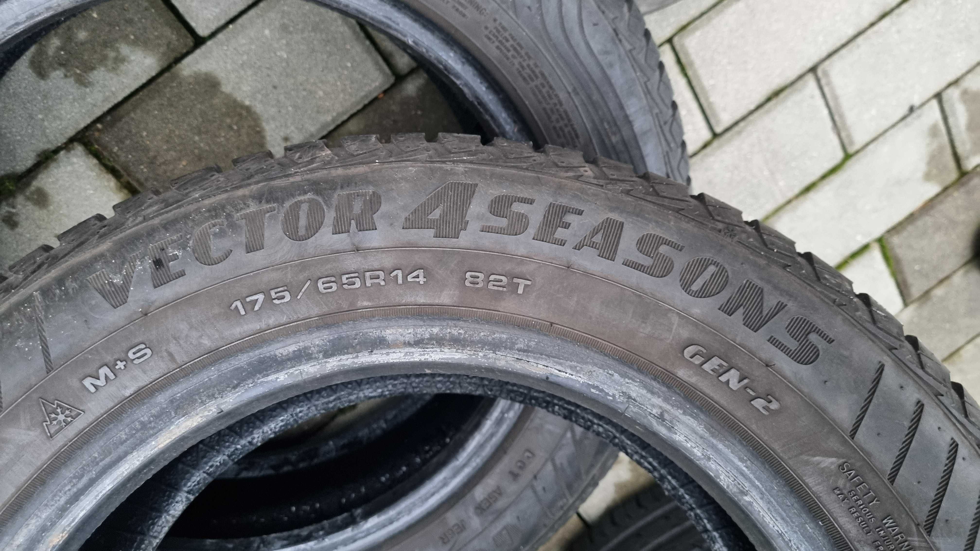 175/65/14 Goodyear Vector4Seasons (2 szt)