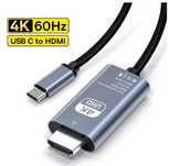 Адаптер (провід, кабель, перехідник) USB-C - HDMI 4k 60Гц (2м)