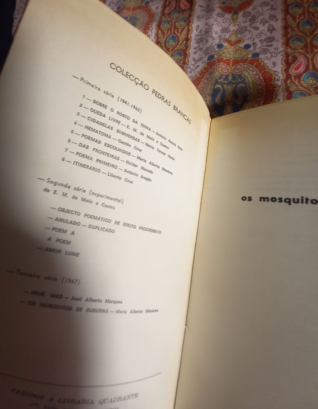 Maria Alberta Menéres poesia primeiras edições