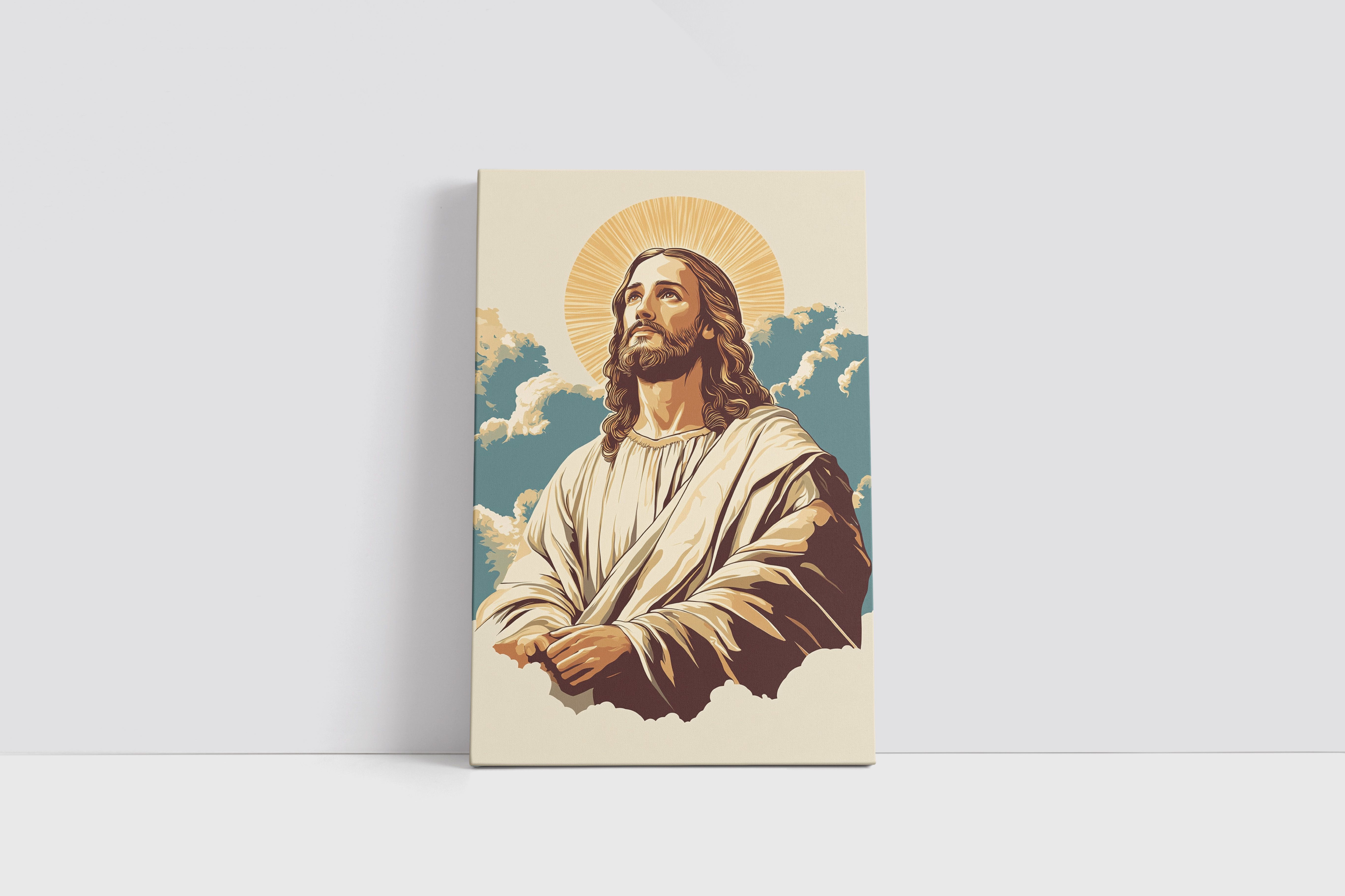 Obraz na płótnie Jezus Chrystus dla dzieci i młodzieży 40x60