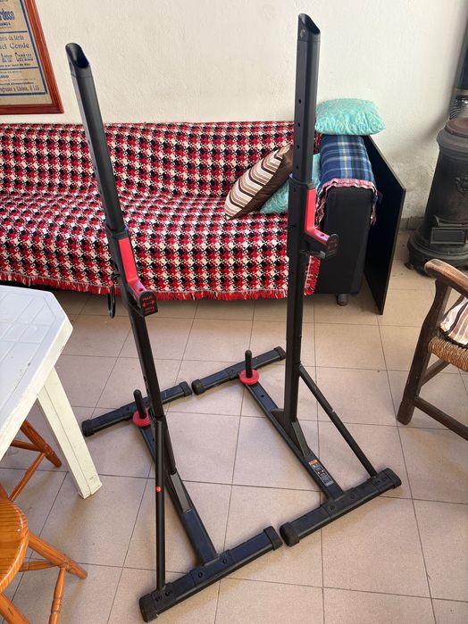 Rack de ginásio para agachamento/supino