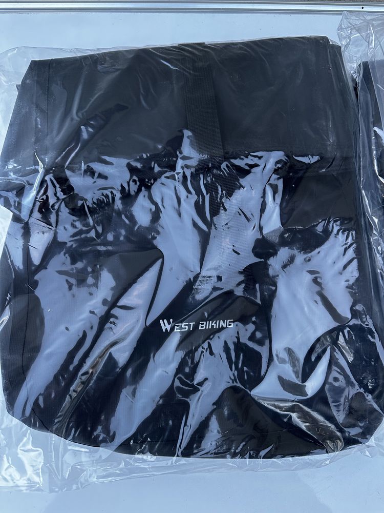 Nowa WESTGIRL torba, sakwa rowerowa, 2w1, wodoodporna, 18l, lekka!