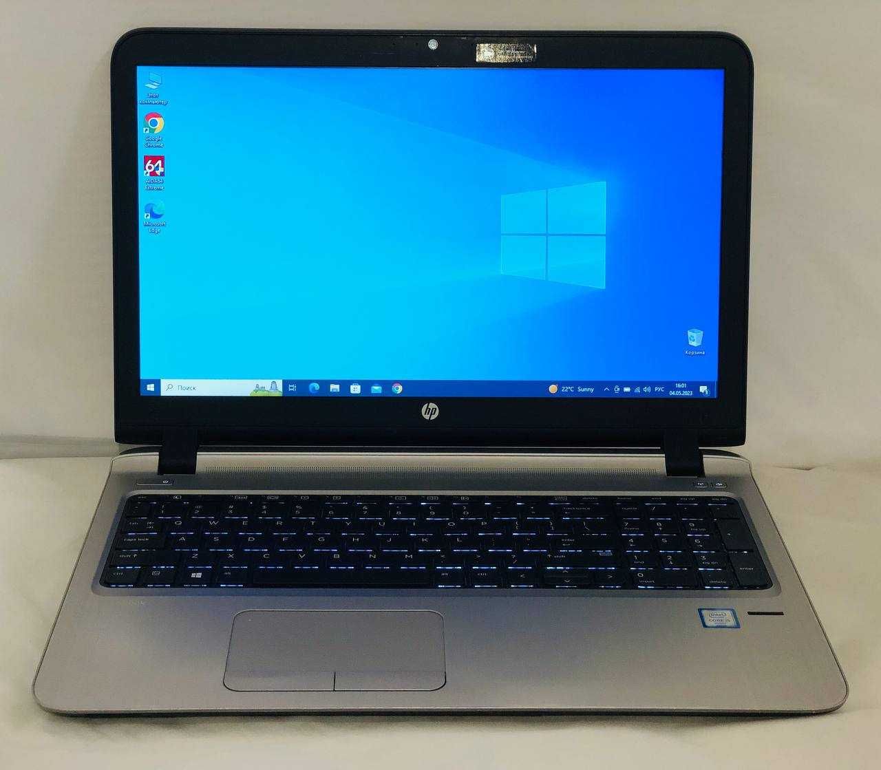 Ноутбук HP ProBook 450 G3 15,6" HD / i5-6200U / 8GB DDR3 / 128GB SSD