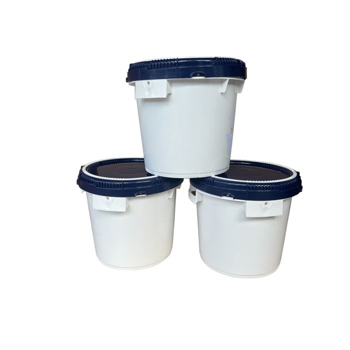 3 szt wiadra wiadro plastikowe zakręcane pojemnik 15 l do fermentacji