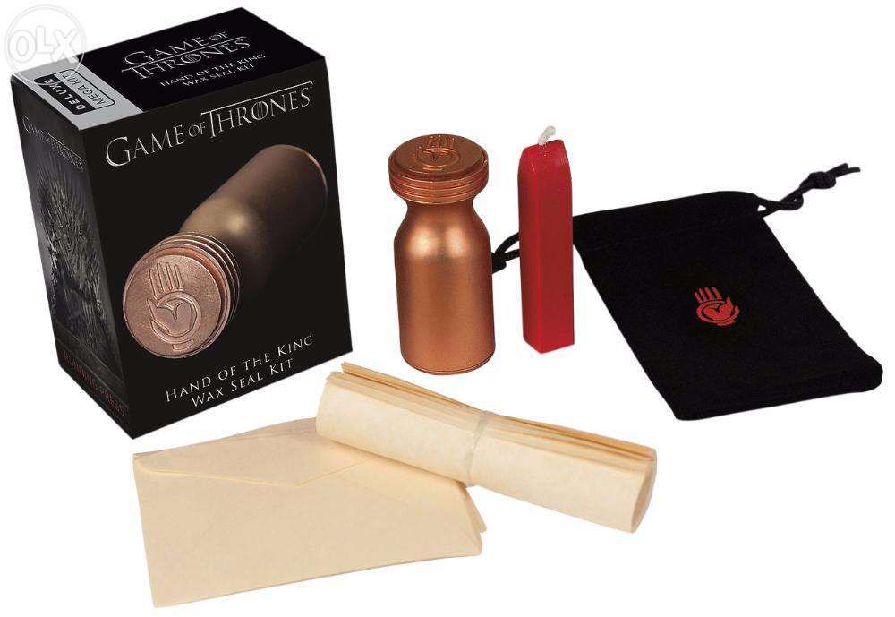 Game of Thrones Guerra dos Tronos - caixa The Hand of the King - novo
