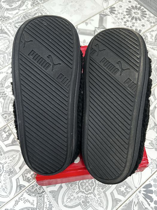 Капці Puma, тапочки Пума, сліпони Пума, шерпа