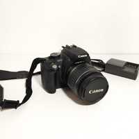 Cyfrowa Lustrzanka Canon Eos 350 D z Canon Zoom Lens EF-s 18-55 mm