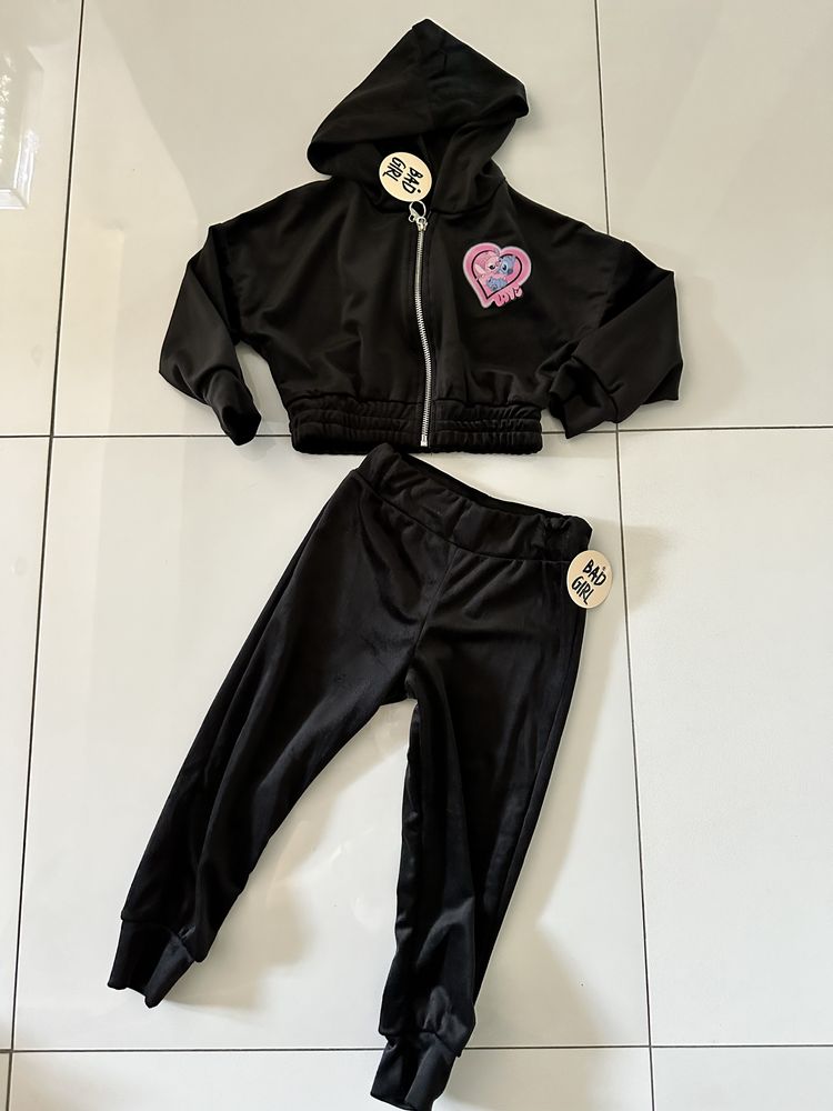 Dres welurowy Stich r. 3/4-13/14 lat