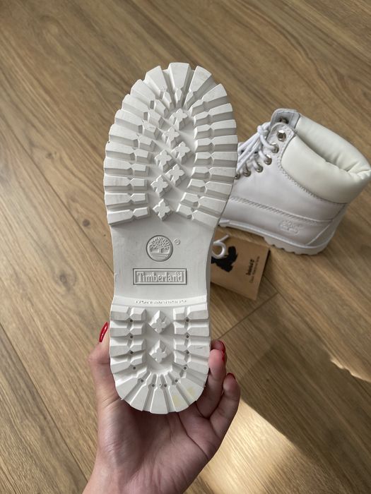 РОЗПРОДАЖ СКЛАДУ !!! Timberland white boots original. Оригінал
