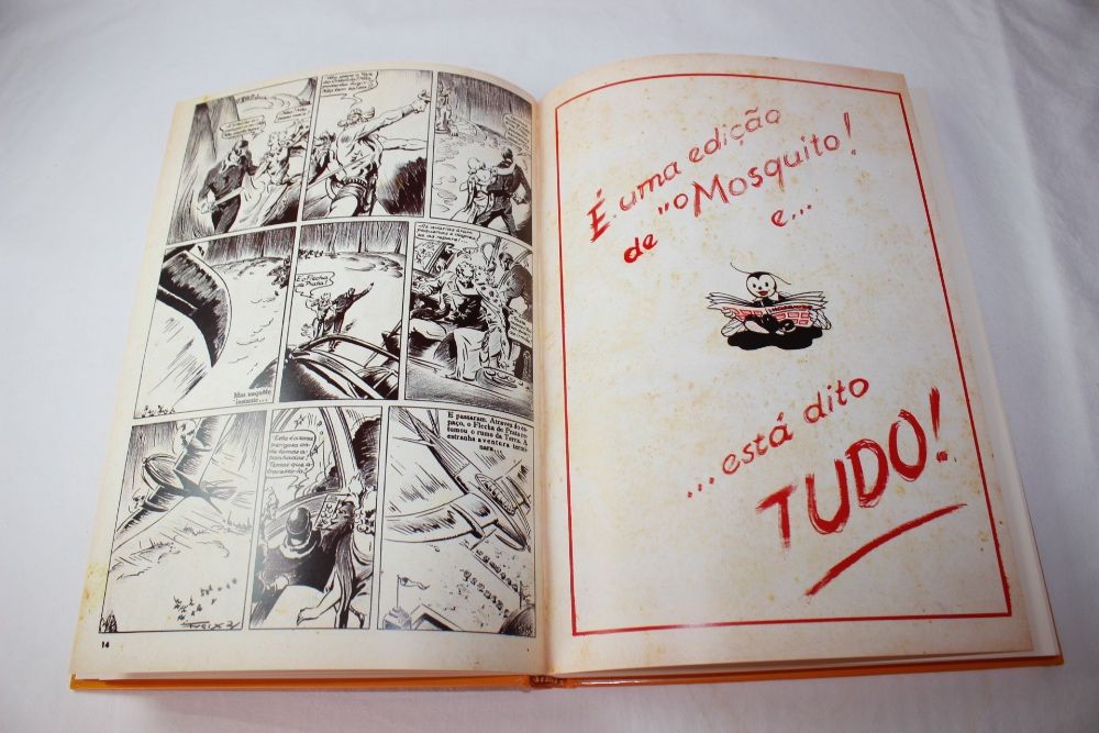 Livro- Banda Desenhada - O MOSQUITO - 60° Aniversario - 1° Edição 1996