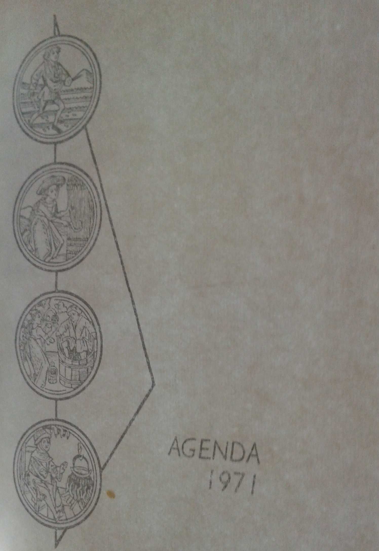 Agendas de bolso vintage - Sobrinca e Freicar - 1971 e 1972