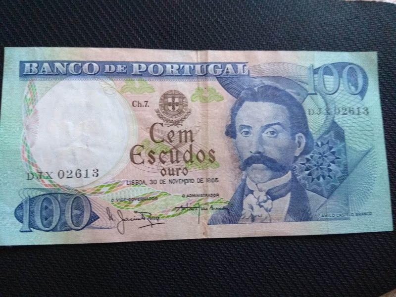 Nota de 100 escudos 1965