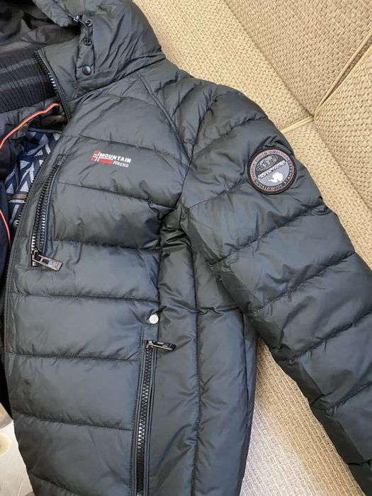 Куртка чоловіча зимова на верблюжій шерсті