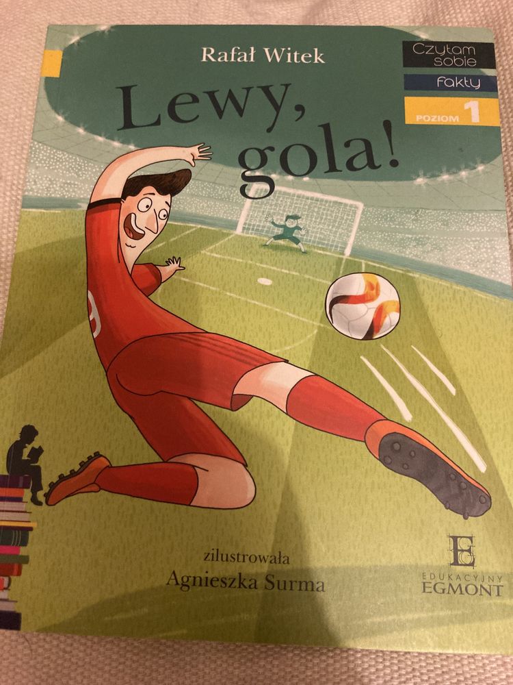 Lewy, gola! Ksiazka z naklejkami Robert Lewandowski