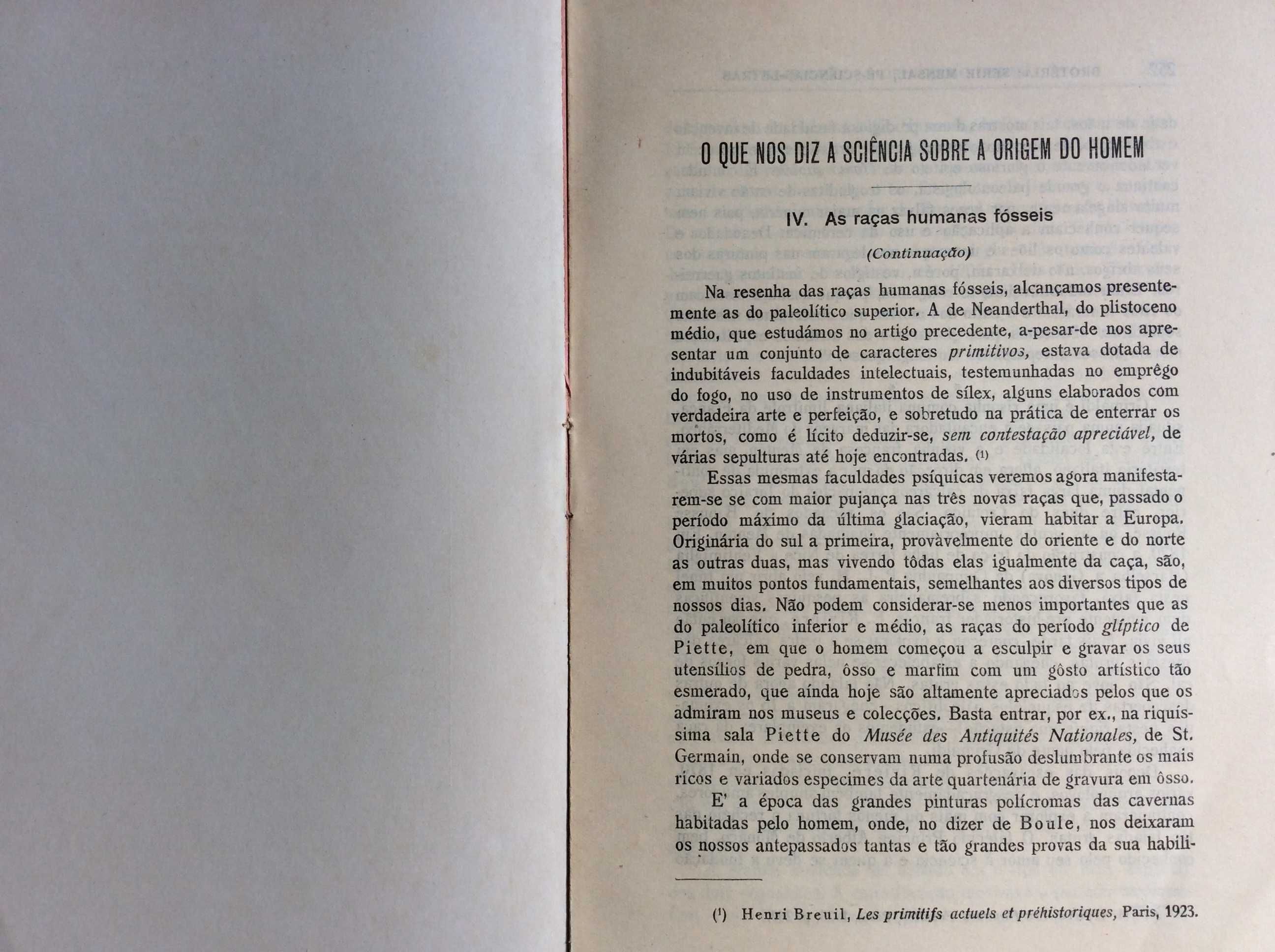 Brotéria. Fé - sciencias - letras Vol. I, Fasc. VI . Junho de 1925