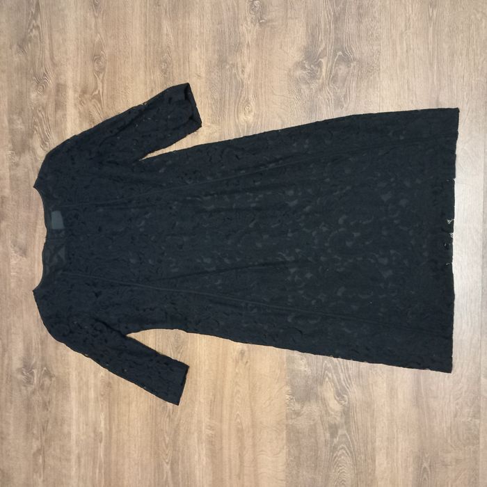 Sukienka koronkowa czarna InWear - 44