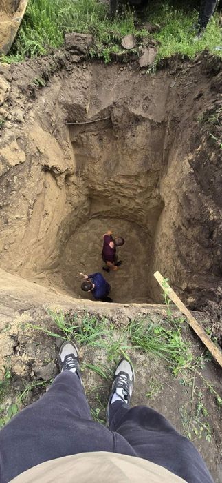 Септик вигрібна яма копка каналізація з бетонних кілець  5/7/10/21 м3