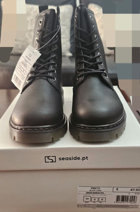 Botas SEASIDE  Pretas