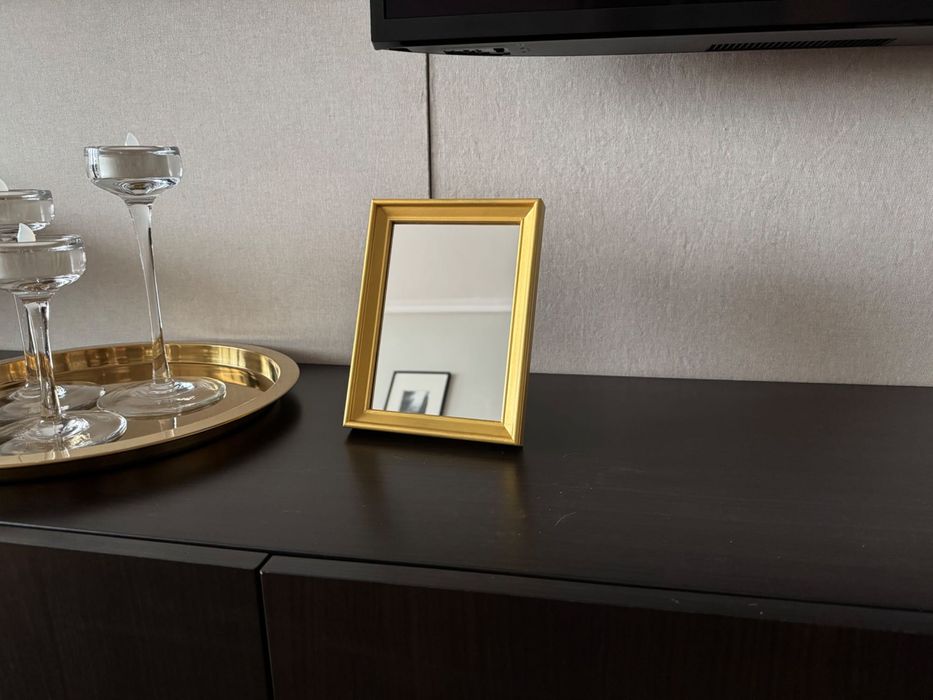 2 Espelhos de apoio, 20x15 cm