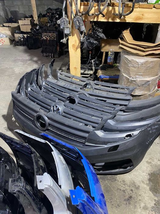 Бампер передний задний Volkswagen Caddy Touran Кадди Туран 2004-2020