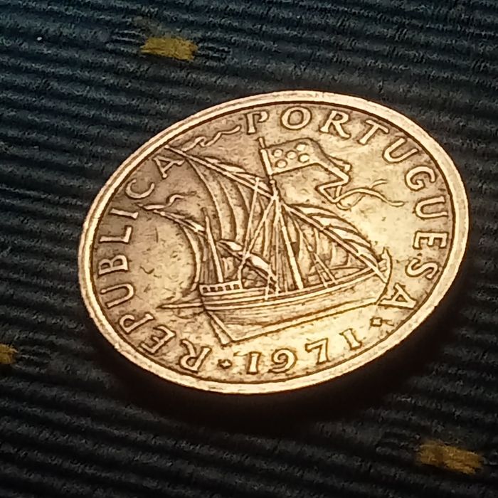 moeda 10.00 escudos 1971