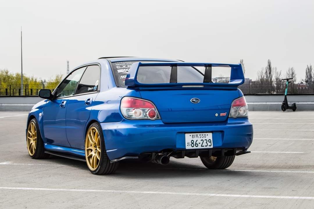 Spoilery Side skirts Subaru Impreza GD  zestaw