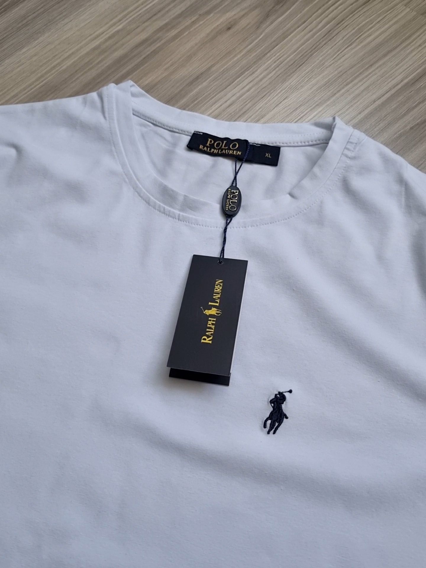 T-shirt/koszulka męska biała Ralph Lauren rozmiar XXL - Polecam!