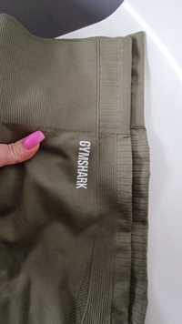 Legginsy gym shark 38/40 khaki