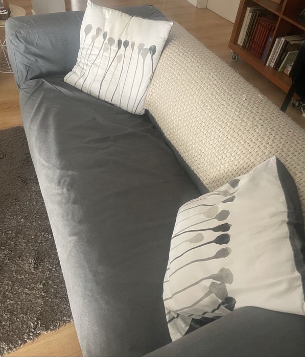 Sofá Cinzento 3 Lugares