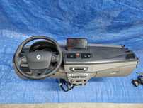 Renault Megane III Konsola Poduszki Kompletna + pasy
