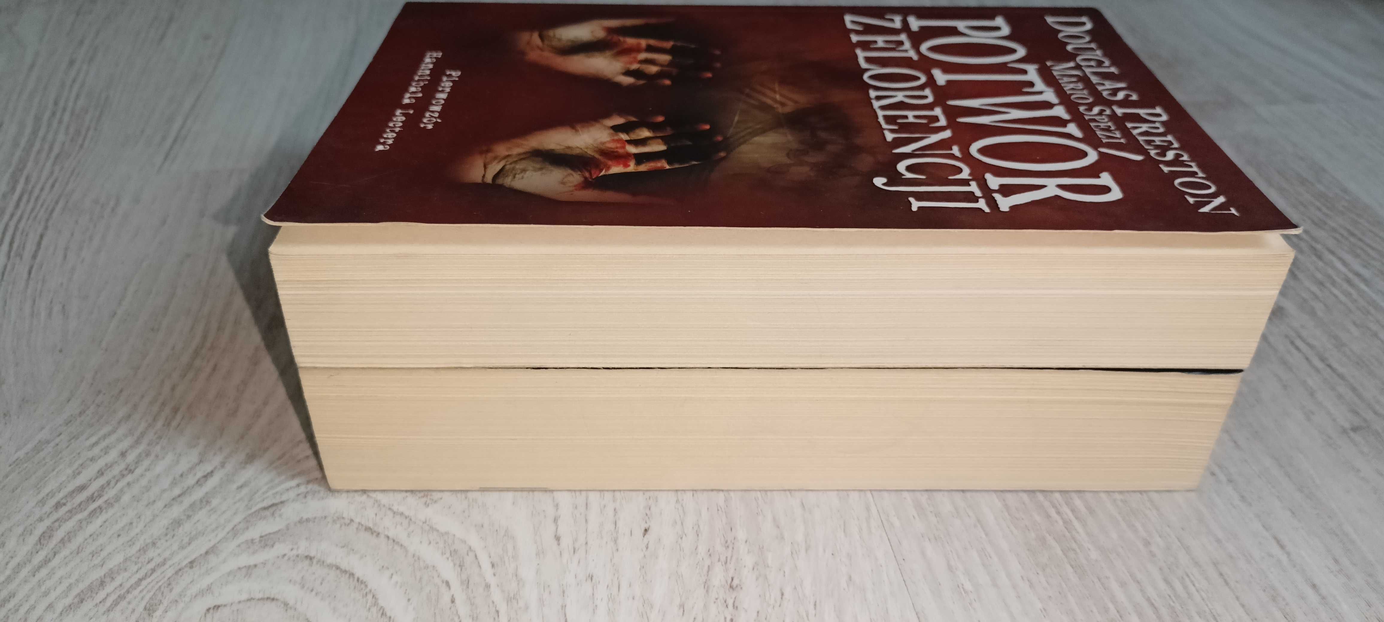 Douglas Preston Lincoln Child Potwór z Florencji Spezi + Zabójcza fala