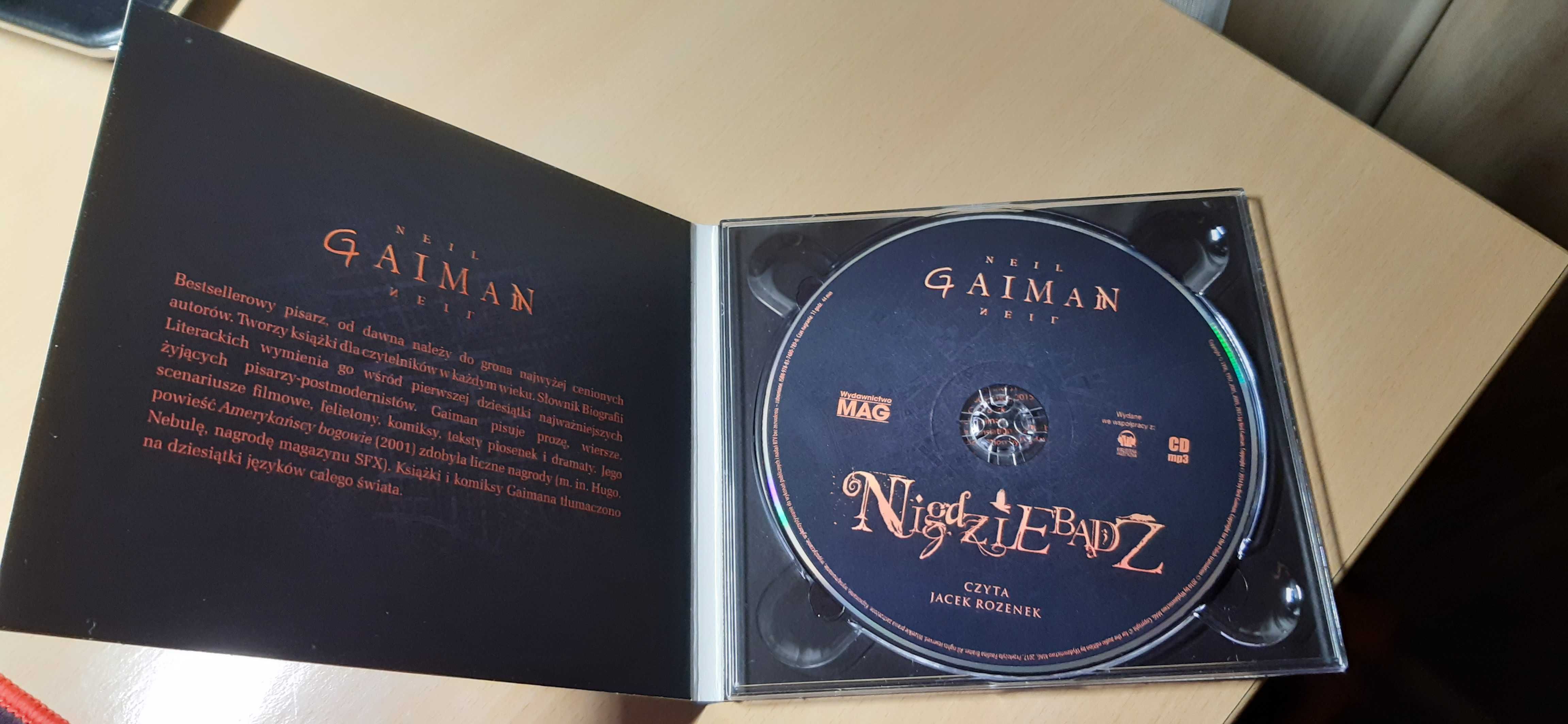 Nigdziebądź (audiobook) Neil Gaiman