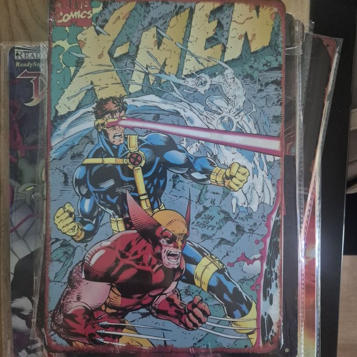 Tabliczki metalowe retro