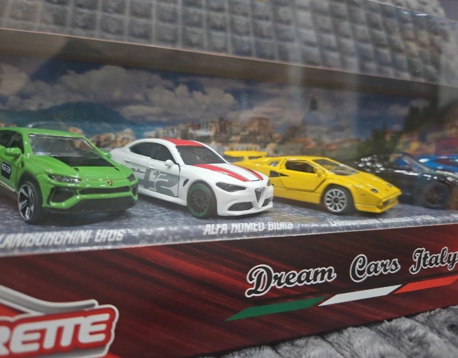 Majorette pack 5 Dream cars italy