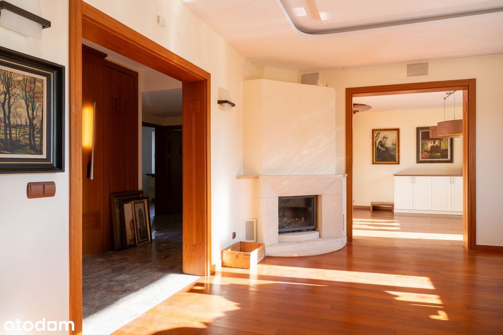 Ciche, kominek, ogródek, pierwsze piętro, zamknięte osiedle 5 pokoi