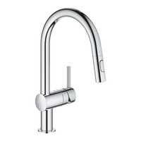 Grohe Minta Bateria kuchenna wysoka z wyciąganą wylewką chrom 32321OO2