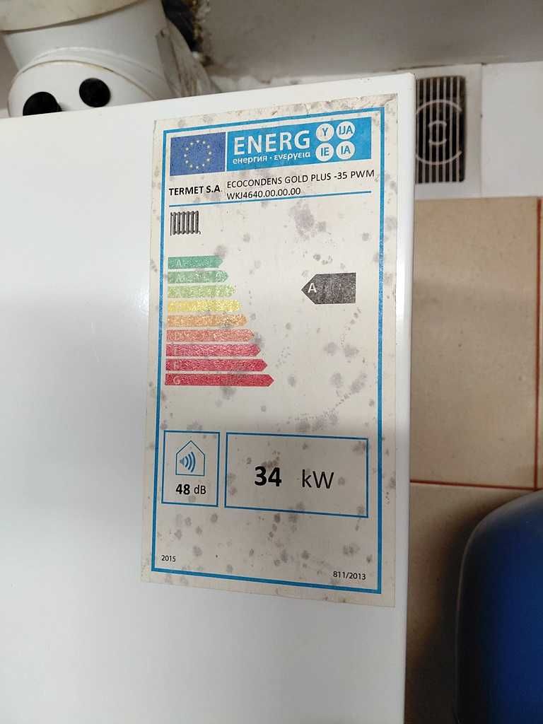 Piec Kocioł gazowyTermet EcoCondens Gold Plus 35, 1f + termostat.
